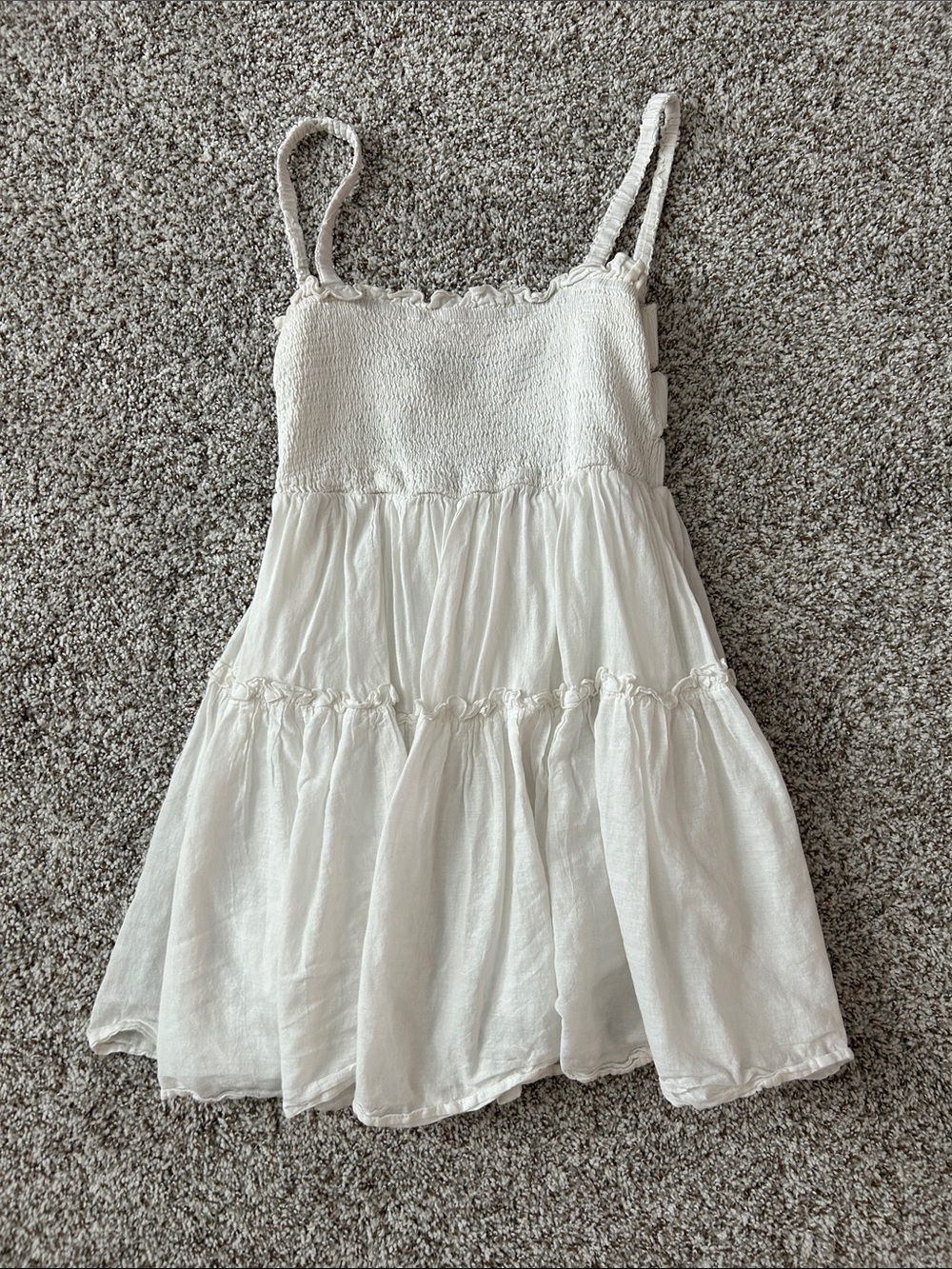 White Altard State Mini Dress